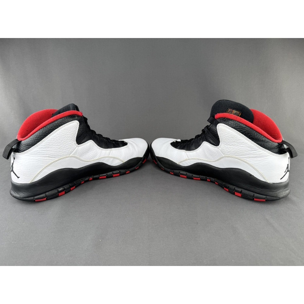Jordan 10 Retro Double Nickel White Black True Red 310805-102 Mens Size 10.5‎ - Picture 7 of 8
